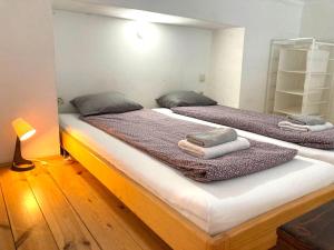 Posteľ alebo postele v izbe v ubytovaní A10 Budapest Center Aparthotel
