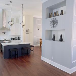 Η κουζίνα ή μικρή κουζίνα στο Walk to French Quarter Canal Suite Guesthouse +29 φωτογραφίες