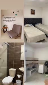 Koupelna v ubytování HOTEL EBENEZER