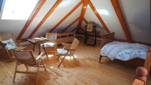 Postel nebo postele na pokoji v ubytování Villa Agnes