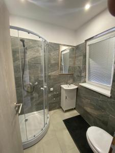 Kúpeľňa v ubytovaní Apartmán Levandule