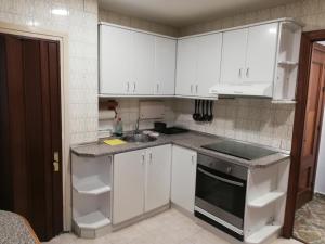 Kuchyňa alebo kuchynka v ubytovaní Apartamento Dominicos