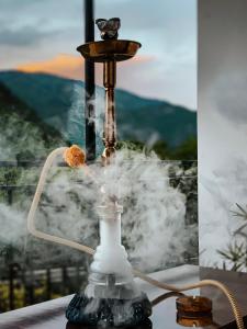 Nespecifikovaný výhled na hory nebo výhled na hory při pohledu z bed and breakfast