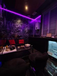 Televízia a/alebo spoločenská miestnosť v ubytovaní Majestic SPA + 9 fotografií