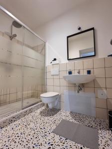Baðherbergi á Three Rooms Alghero