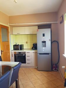 Kuchyň nebo kuchyňský kout v ubytování Garsoniera Relax