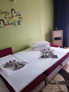 Postel nebo postele na pokoji v ubytování Garsoniera Relax