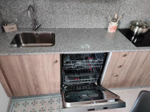 Kuchnia lub aneks kuchenny w obiekcie Fogar San Sadurniño