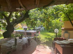 Zahrada ubytování La Chiave di Violino