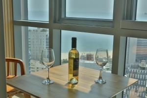 premium ocean view in HAEHUNDAE BONA TRAVEL的酒水