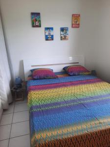 Postel nebo postele na pokoji v ubytování case an nou Martinique 3***
