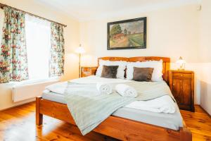 Letto o letti in una camera di Sv. Hubertus