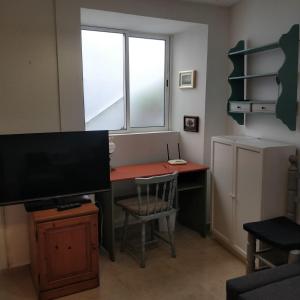 TV a/nebo společenská místnost v ubytování One bedroom apartment in Tazacorte