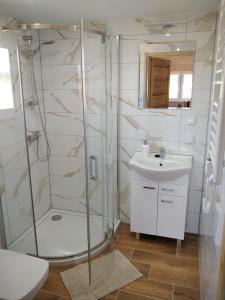 Ένα μπάνιο στο Domki kajaki Wda