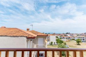 a view from the balcony of a house at Erifili Kallithea in Kallithea Halkidikis