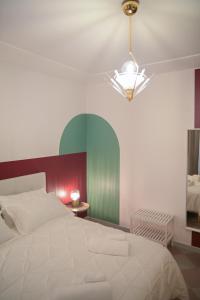 Postel nebo postele na pokoji v ubytování B&b Apartment 1970