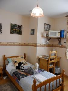 Kuchyň nebo kuchyňský kout v ubytování Chambre chez l'habitant