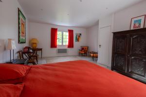 Posteľ alebo postele v izbe v ubytovaní La Métairie - Guesthouse