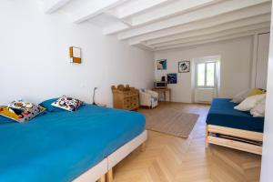 Posteľ alebo postele v izbe v ubytovaní La Métairie - Guesthouse