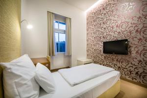 TV a/nebo společenská místnost v ubytování Rimske Terme Resort - Hotel Sofijin dvor