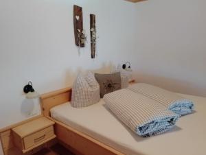 Posteľ alebo postele v izbe v ubytovaní Stockachhof
