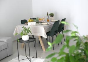 Posezení v ubytování Mint Apartment
