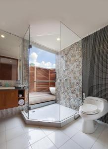 Koupelna v ubytování Ubud Wana Resort