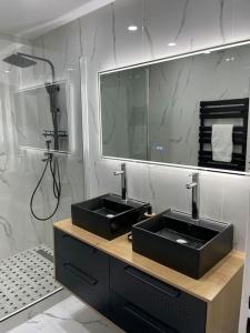 Koupelna v ubytování Superbe appartement carré Delfino Port de Nice + 13 fotografií