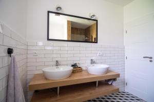Kúpeľňa v ubytovaní Apartmány Pernek