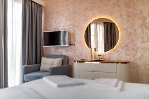 Voodi või voodid majutusasutuse Baba's Hotel & Spa toas