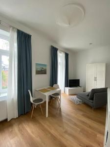 Χώρος καθιστικού στο Apartment Nr. 3 Bad Laasphe Altstadt