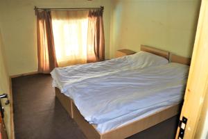 Voodi või voodid majutusasutuse Taoskari Hotel toas