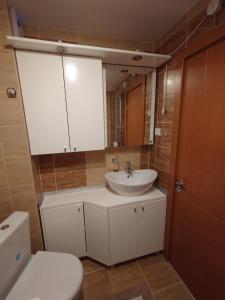 Koupelna v ubytování Apartman Hana