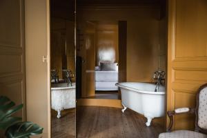 Koupelna v ubytování pieuX + 21 fotografií