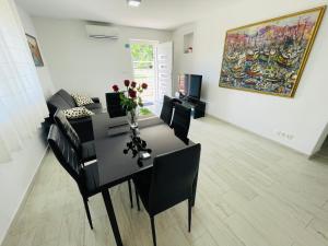 TV a/nebo společenská místnost v ubytování Apartment Paulina