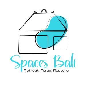 a logo for a space ball retrieval facility at Spaces Bali Unique Boutique Hotel in Munggu