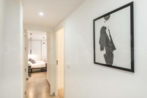 Posteľ alebo postele v izbe v ubytovaní Serene & spacious apartment - Center by REMS