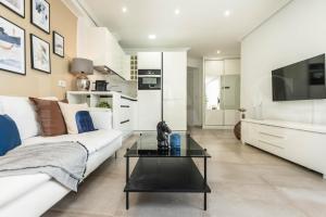 Posteľ alebo postele v izbe v ubytovaní Serene & spacious apartment - Center by REMS
