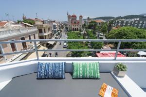Balkón alebo terasa v ubytovaní SAGE lovely loft in the heart of Rethymno