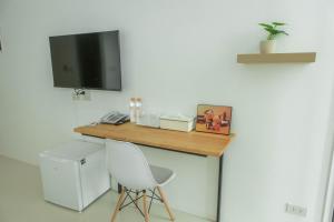 TV a/nebo společenská místnost v ubytování S1 Trang Hotel