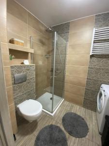 Ένα μπάνιο στο Apartament Nova Gniewino +15 φωτογραφίες