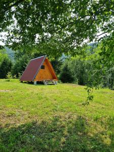 Příroda nedaleko luxury tent