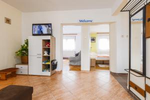 Χώρος καθιστικού στο Apartment Žalac