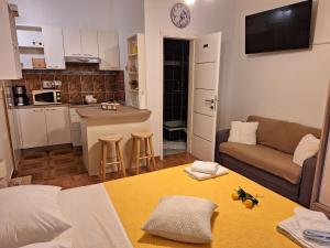 Kuchyňa alebo kuchynka v ubytovaní STUDIO APARTMAN TONKO - s balkonom