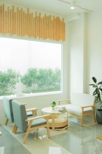 Posezení v ubytování S1 Trang Hotel