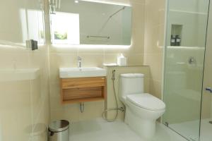 Koupelna v ubytování S1 Trang Hotel