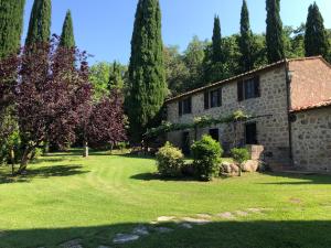 Zahrada ubytování Holiday in an antique Tuscan Farm apt IL LAGO