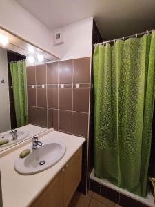 Koupelna v ubytování T4 duplex à Vielle-Aure résidence de tourisme 4*