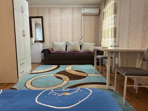 Posezení v ubytování Tunduk Hostel