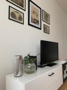 Sjónvarps- og/eða afþreyingartæki á Lilien apartman